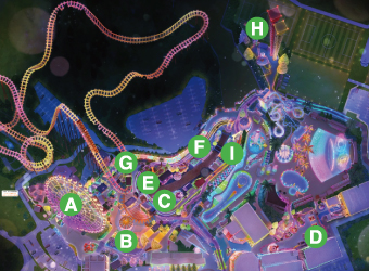 イルミ × アトラクションの感動体験!